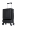 Front & Rear Opening ABS Trolley Case – Silent Wheel Travel Luggage