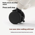 High-End Smart PC Suitcase – Front-Opening USB Travel Luggage