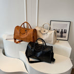 Large Capacity PU Travel Handbag