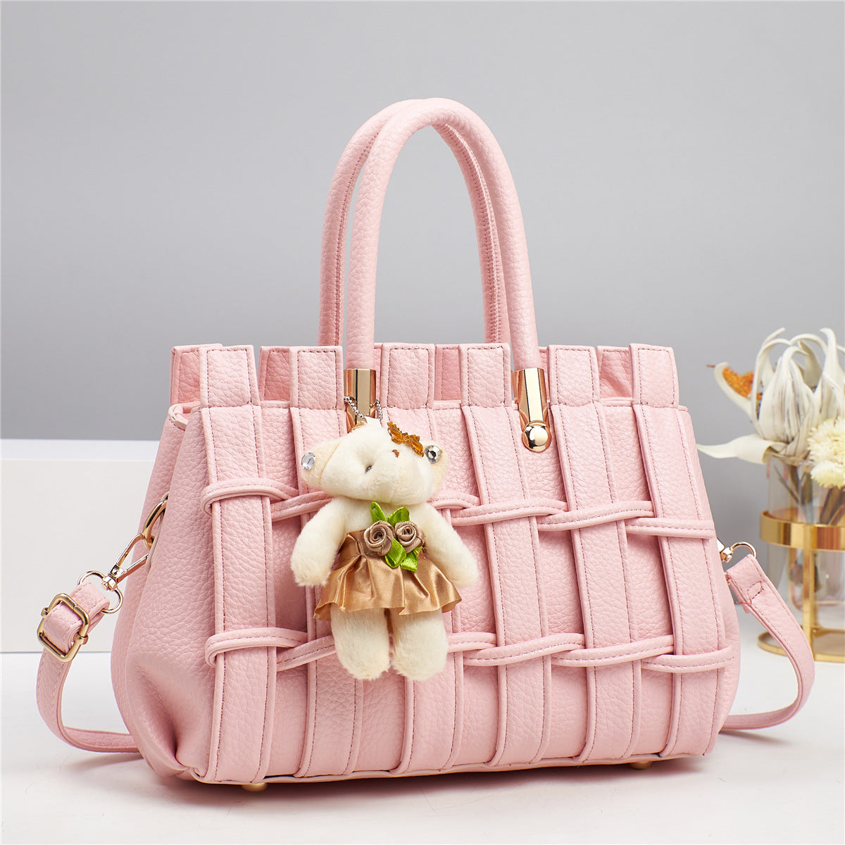 Anti-Scratch Hand-woven Handbag