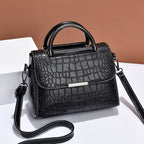 Stone Texture Crossbody Bag