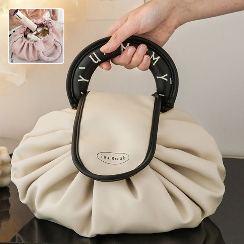Drawstring Travel Cosmetic Organizer Bag