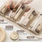 FoldEase Large Capacity Waterproof Cosmetic Bag