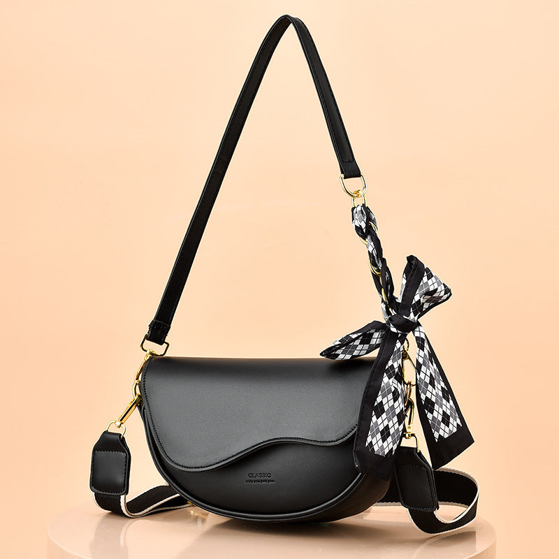 Light Luxury Saddle Crossbody Bag