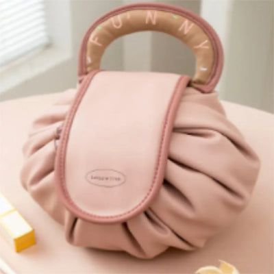 Drawstring Travel Cosmetic Organizer Bag