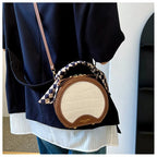 Stone Pattern Shoulder Bag