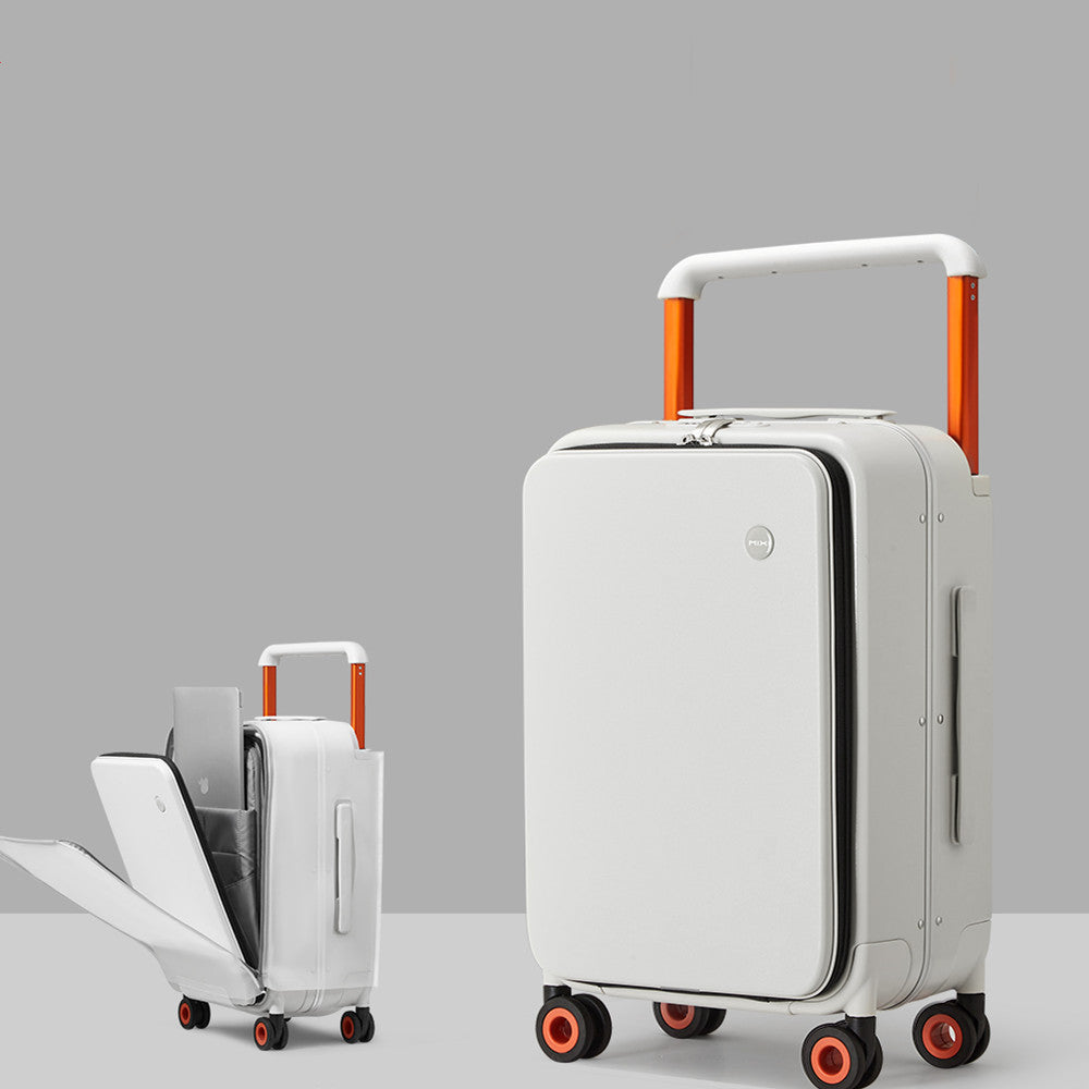 Wide Pull Rod PC Suitcase – Large Capacity TSA Lock Travel Luggage
