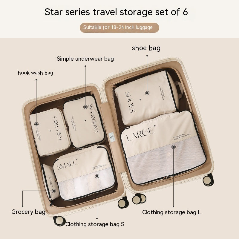 Travel Packing Cube Storage Set for Clothing & Accessories