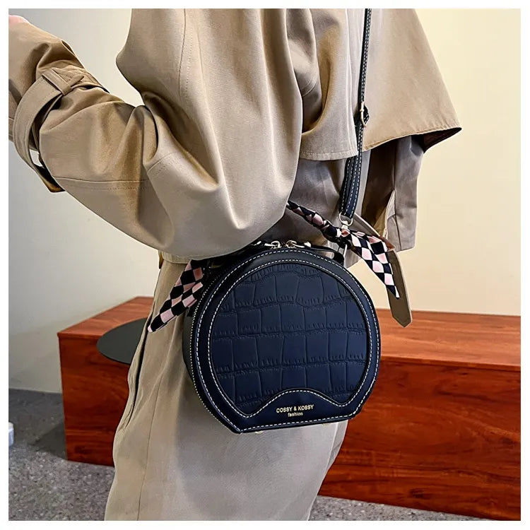 Stone Pattern Shoulder Bag