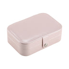 Portable PU Jewelry Storage Box