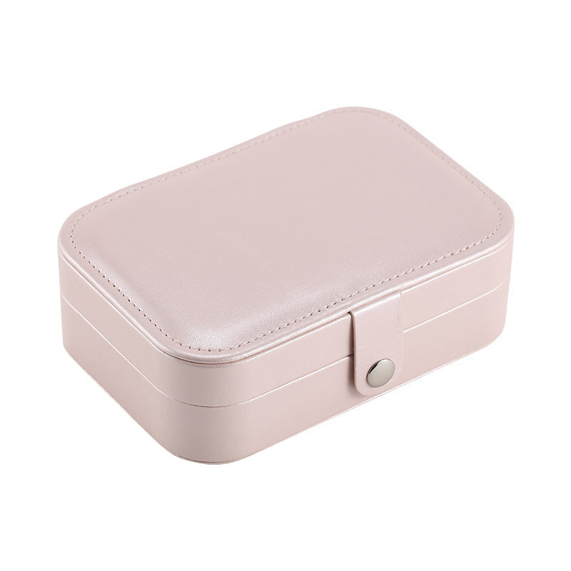 Portable PU Jewelry Storage Box