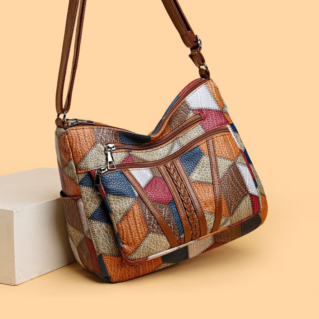 Luxury Large Capacity Retro Commuter Handbag