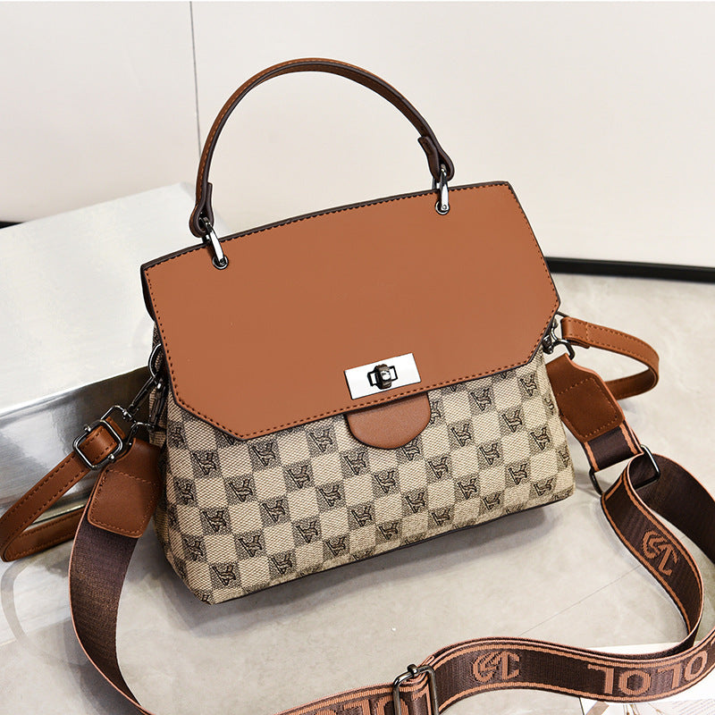 Color-Block Shoulder Bag