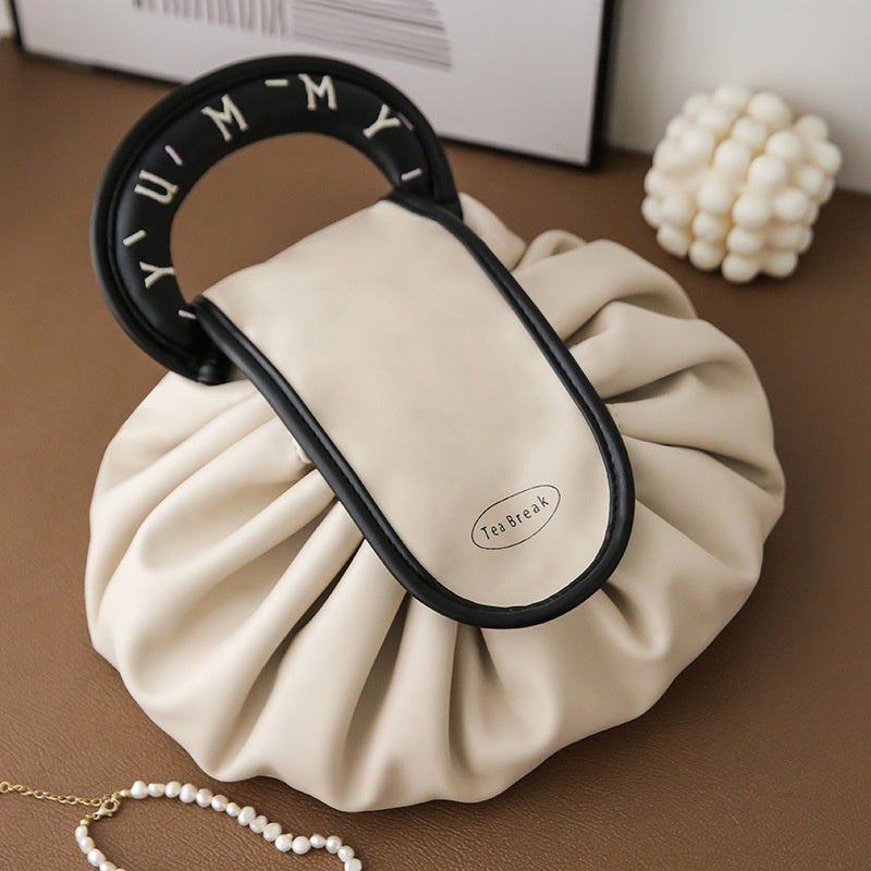 Drawstring Travel Cosmetic Organizer Bag