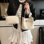 Retro Bucket Shoulder Bag