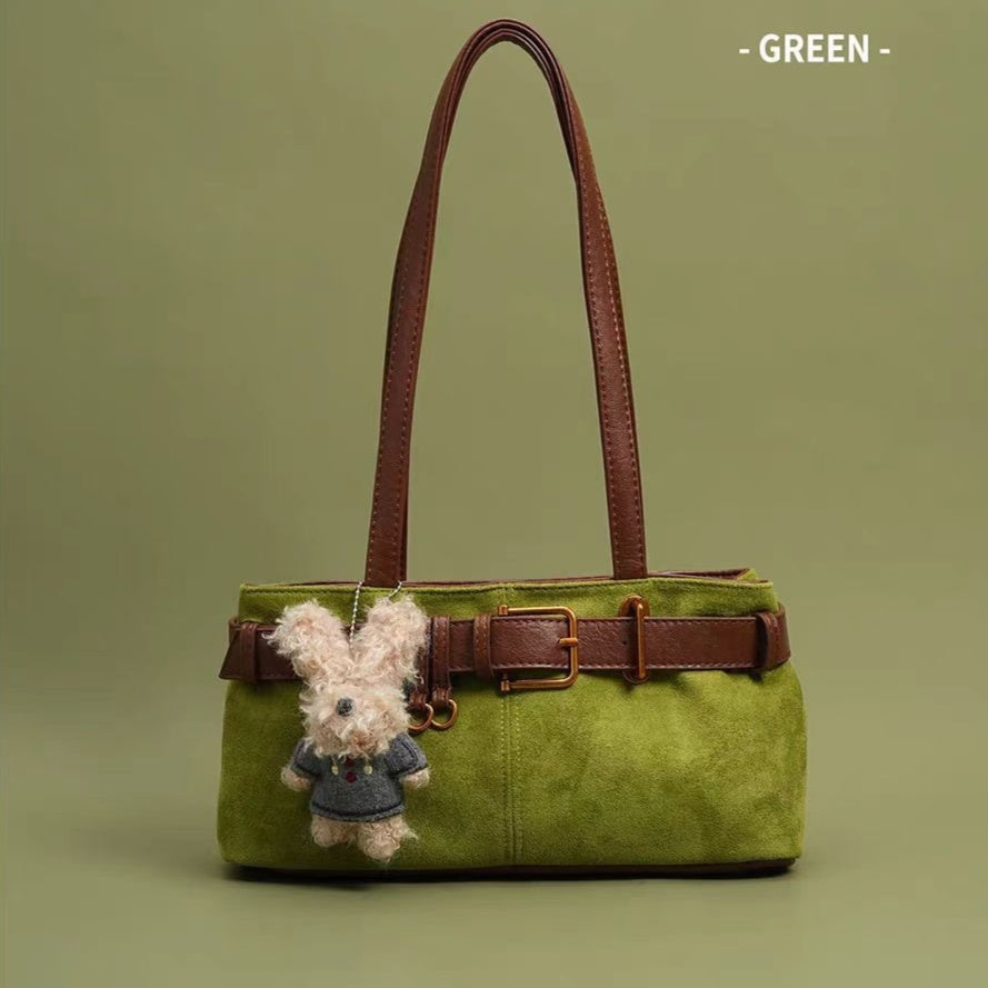 Retro Commuter Canvas Tote Bag