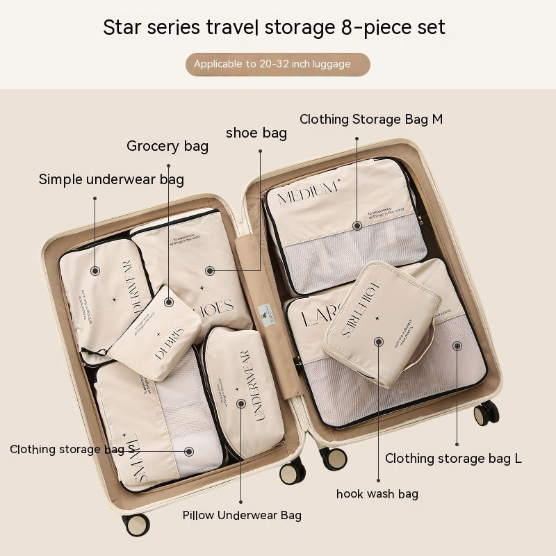 Travel Packing Cube Storage Set for Clothing & Accessories